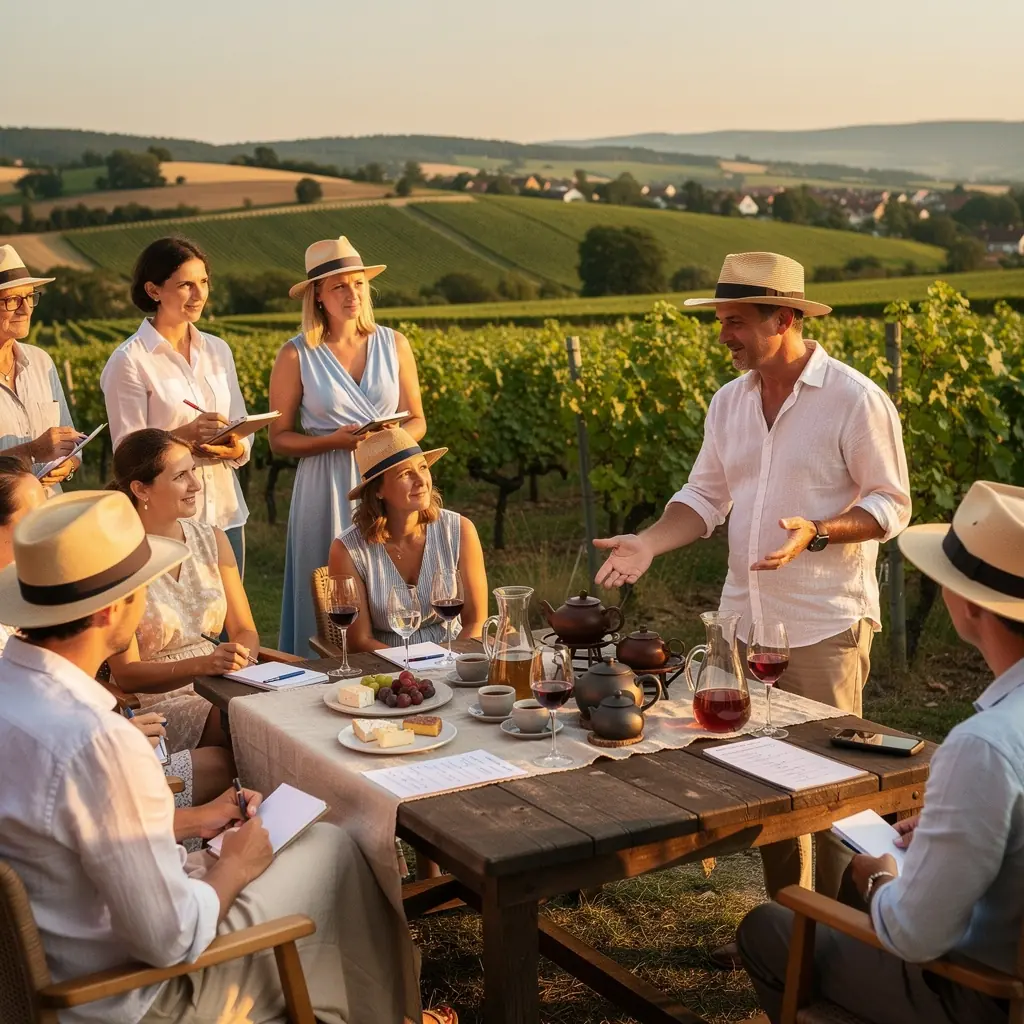 Slovenské bylinkové zmesi v priesvitných nádobách s popismi