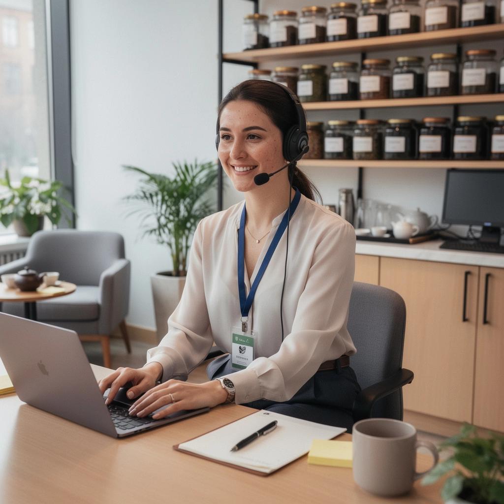 Tradičná čajová súprava s rôznymi druhmi čajov, pripravená na obradné podávanie.